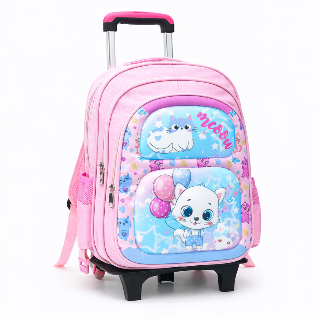 Mochila Infantil Con Ruedas 41x31x21 cm, Múltiples Diseños, 53208
