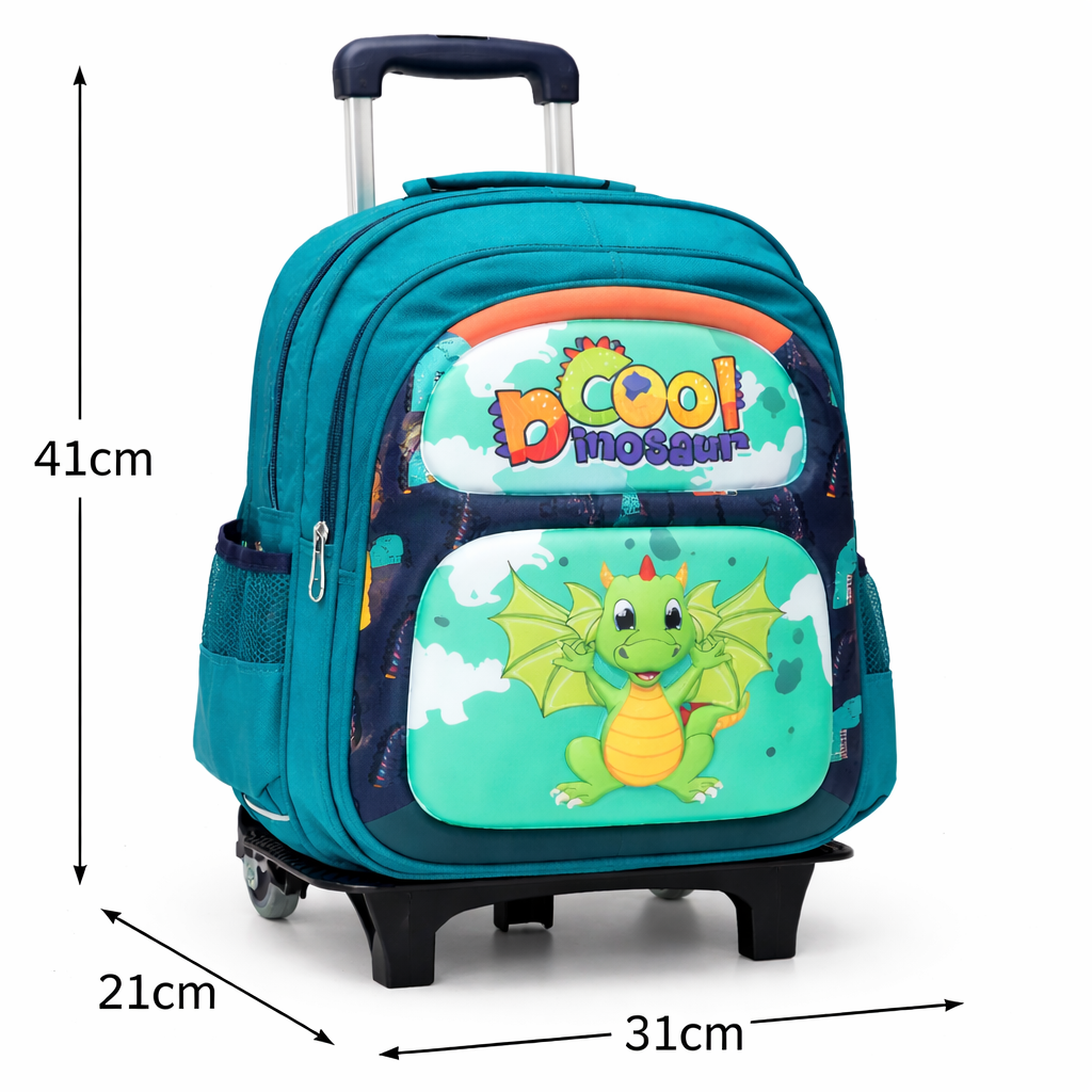 Mochila Infantil Con Ruedas 41x31x21 cm, Múltiples Diseños, 53208