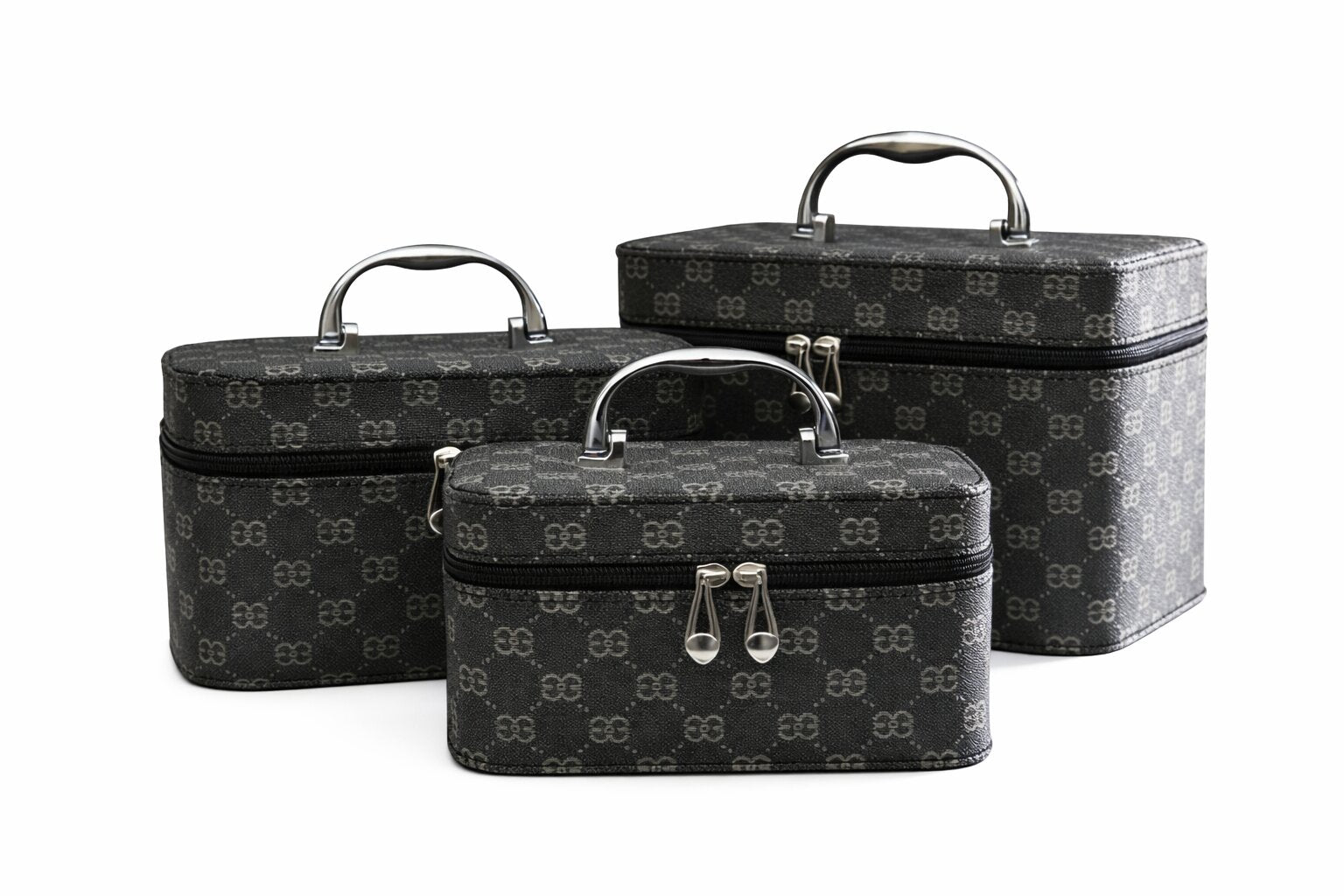 Organizador Portátil de Cosméticos de Viaje para Mujeres, Set de 3 Neceseres de viaje