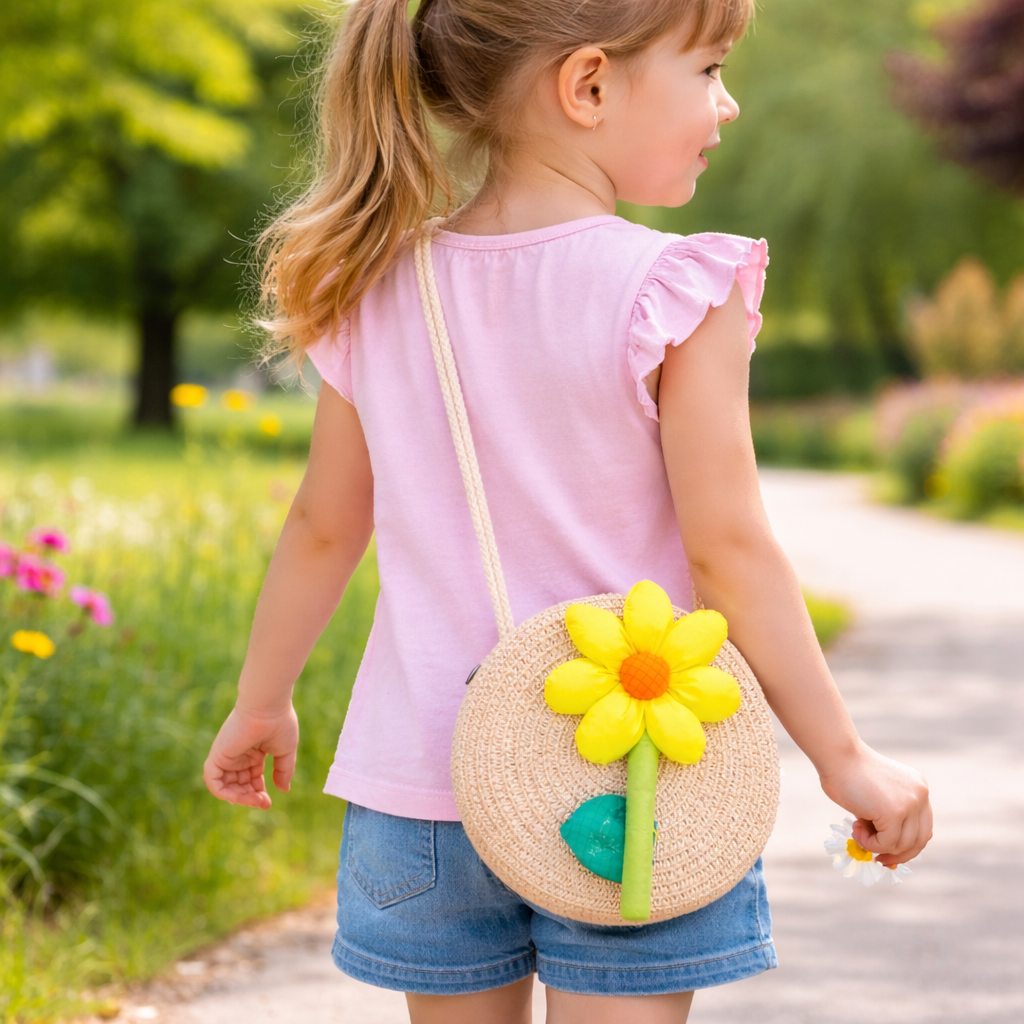 Bolso Infantil Redondo 16x16x7 cm, Variantes Diferentes, 51658