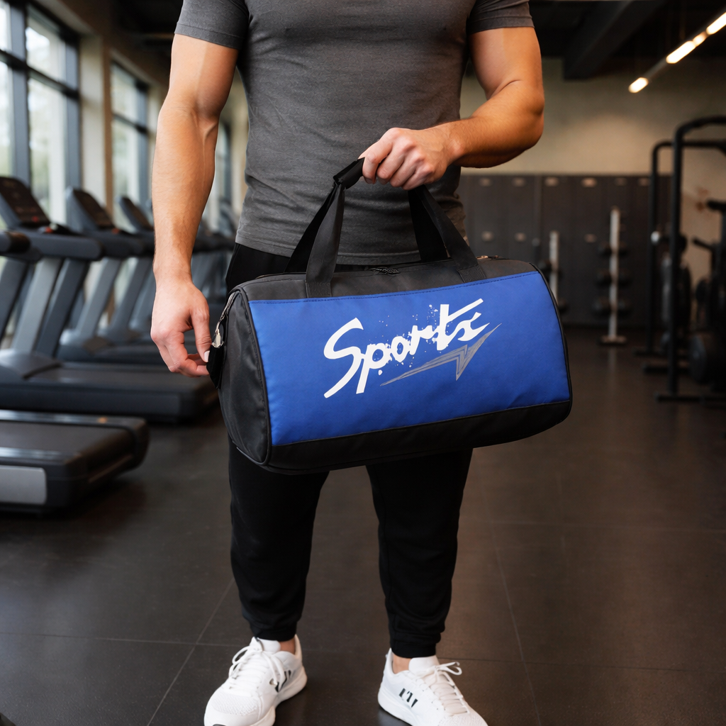 Bolsa de Deporte para Hombre, 36x20x21 cm, 53432