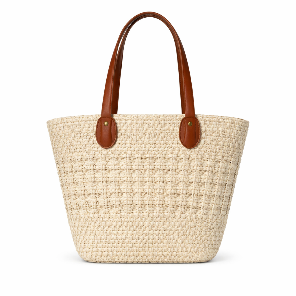 Bolso Mujer Verano Fibra Natural 42x13x24 cm, 54872