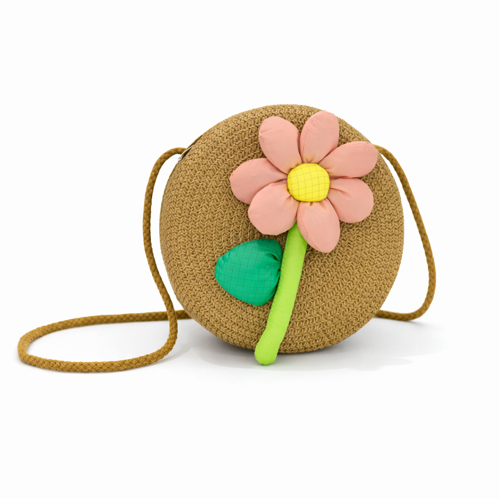 Bolso Infantil Redondo 16x16x7 cm, Variantes Diferentes, 51658