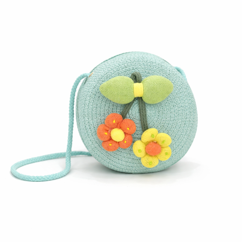 Bolso Infantil Redondo 16x16x7 cm, Variantes Diferentes, 51658