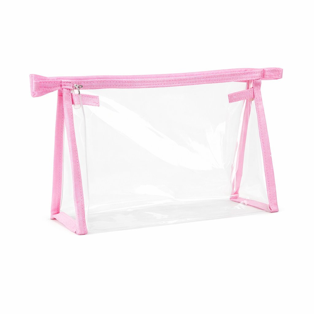 Neceser Transparente 24x16x7 cm, Bolsa de Maquillaje, 53318