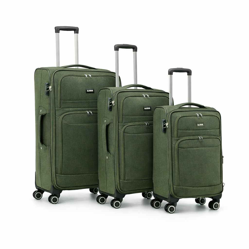 Juego de 3 Maletas de Viaje Rígidas, En 4 Colores