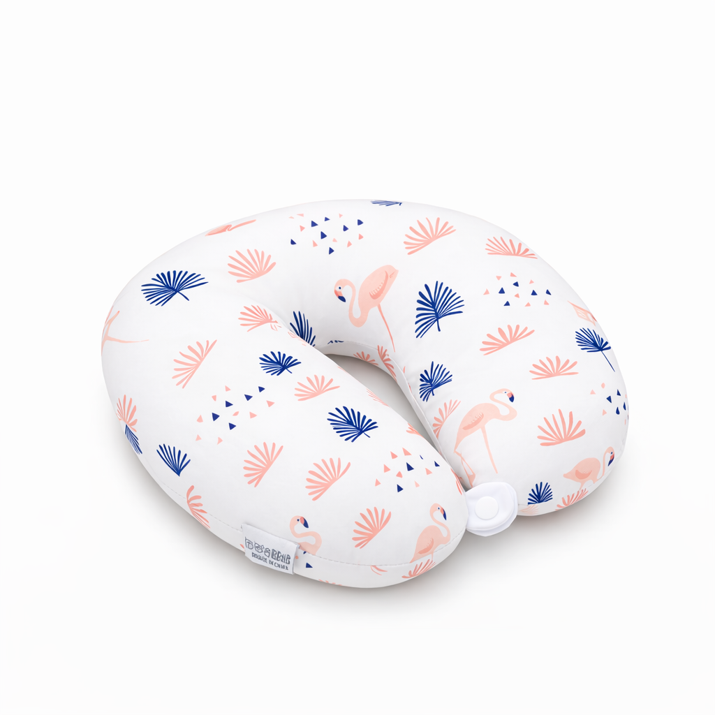 Almohada de viaje para cuello con estampados, 4 Variantes, 51924