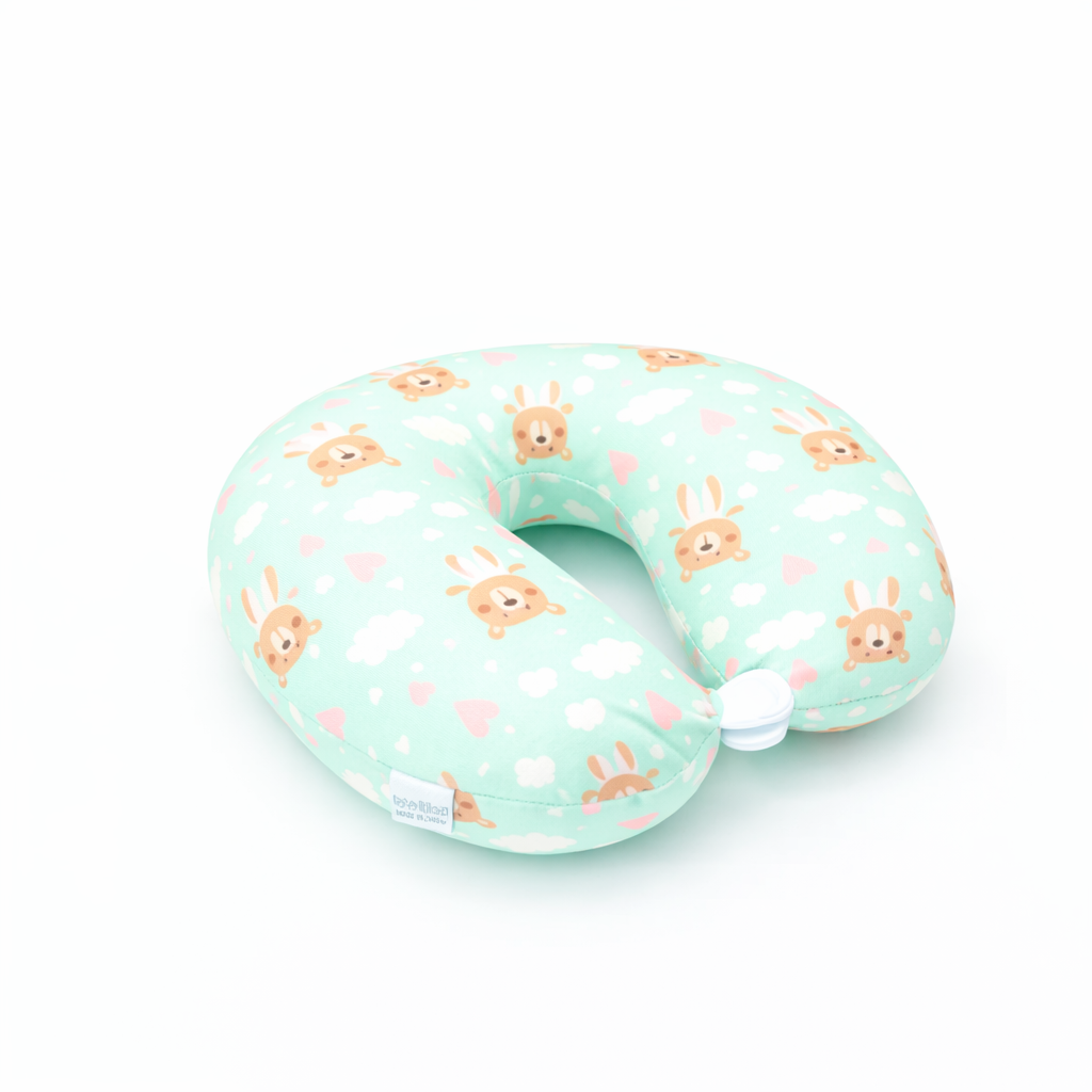 Almohada de viaje para cuello con estampados, 4 Variantes, 51924