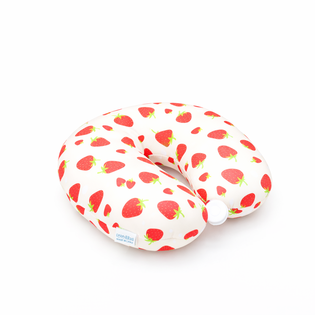 Almohada de viaje para cuello con estampados, 4 Variantes, 51924