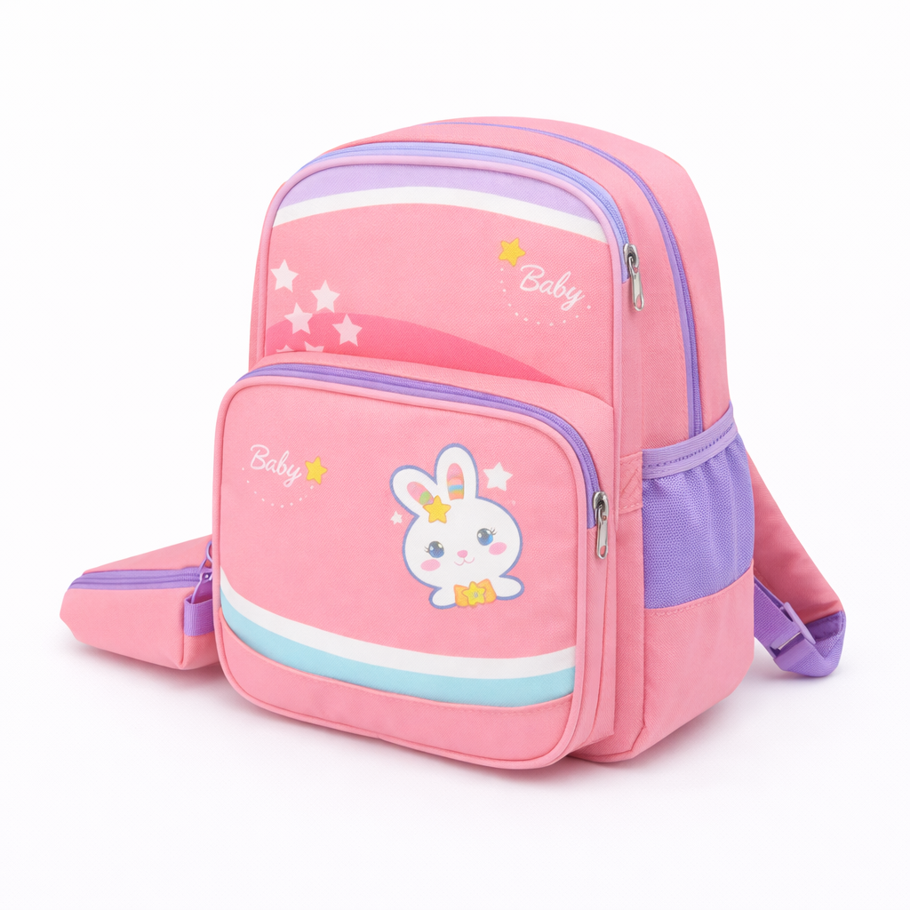 Mochila infantil escolar con diseño divertido, 6 Variantes, 51685