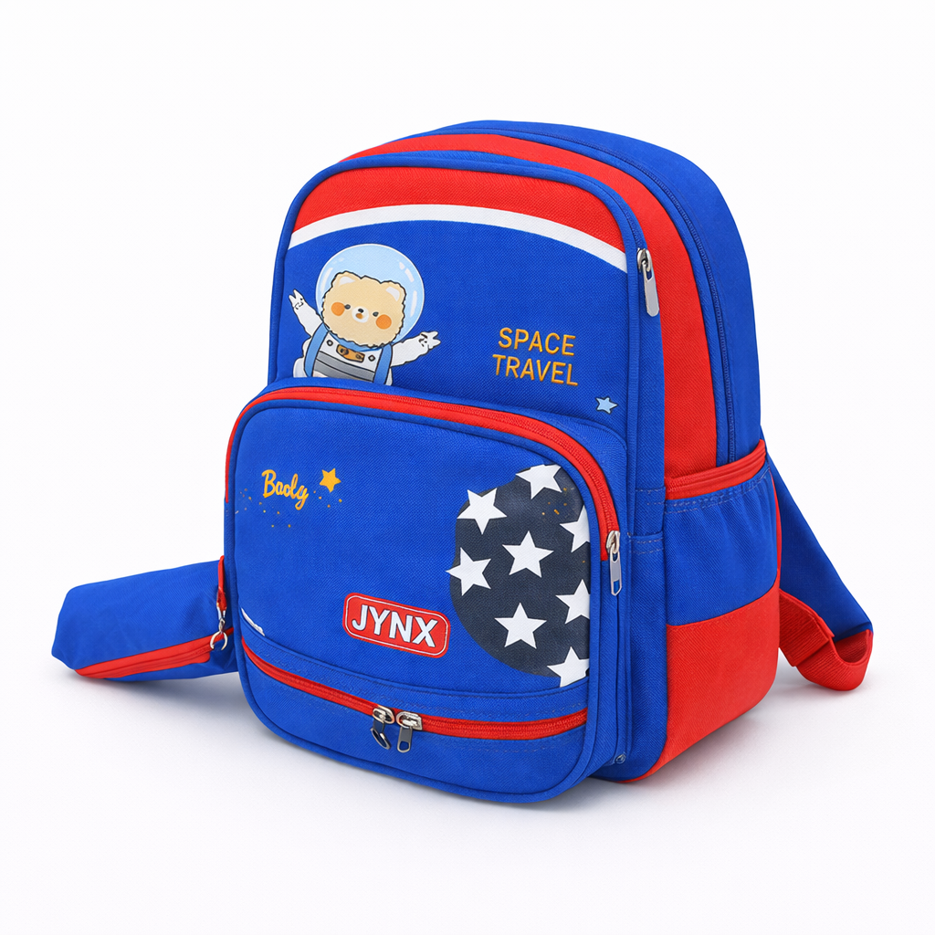 Mochila infantil escolar con diseño divertido, 6 Variantes, 51685