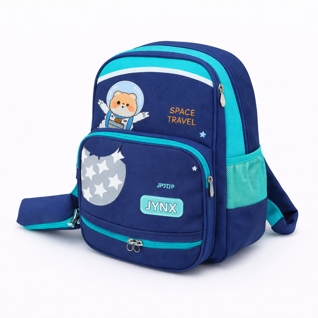 Mochila infantil escolar con diseño divertido, 6 Variantes, 51685