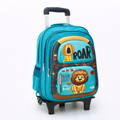 Mochila infantil con ruedas para colegio, 41x31x21 cm, 8 Variantes, 53208