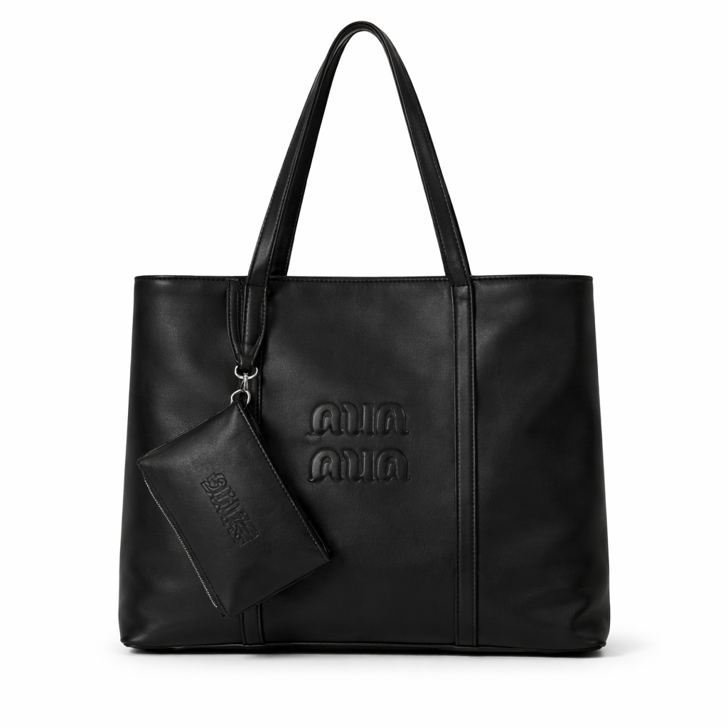 Bolso Tote Mujer Grande de Piel Sintética 34x30x14 cm, 54647