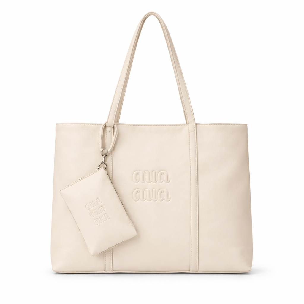Bolso Tote Mujer Grande de Piel Sintética 34x30x14 cm, 54647