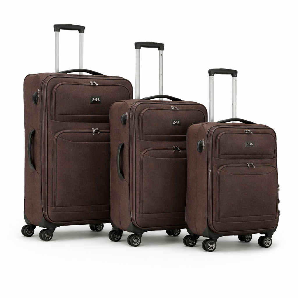 Juego de 3 Maletas de Viaje Rígidas, En 4 Colores