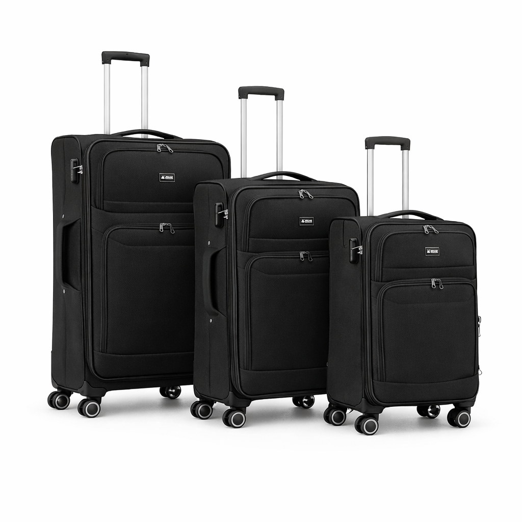 Juego de 3 Maletas de Viaje Rígidas, En 4 Colores