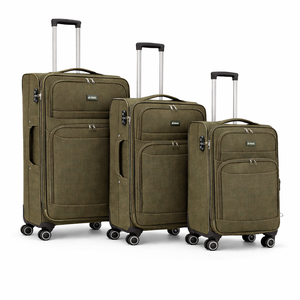 Juego de 3 Maletas de Viaje Rígidas, En 4 Colores