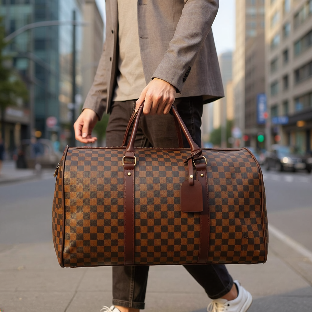 Bolso de Hombre Grande 30x60x25 cm, 3 Variantes