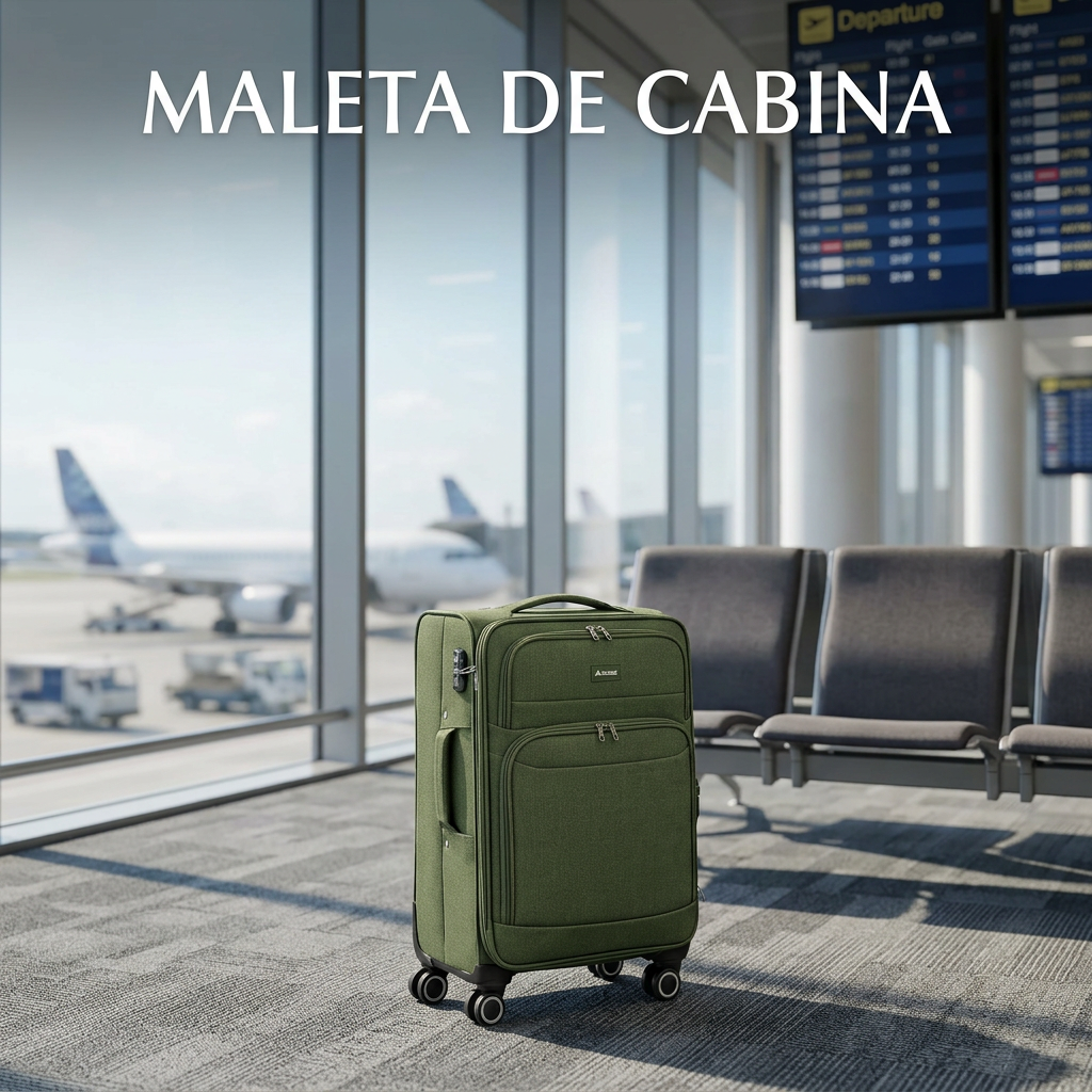 Juego de 3 Maletas de Viaje Rígidas, En 4 Colores