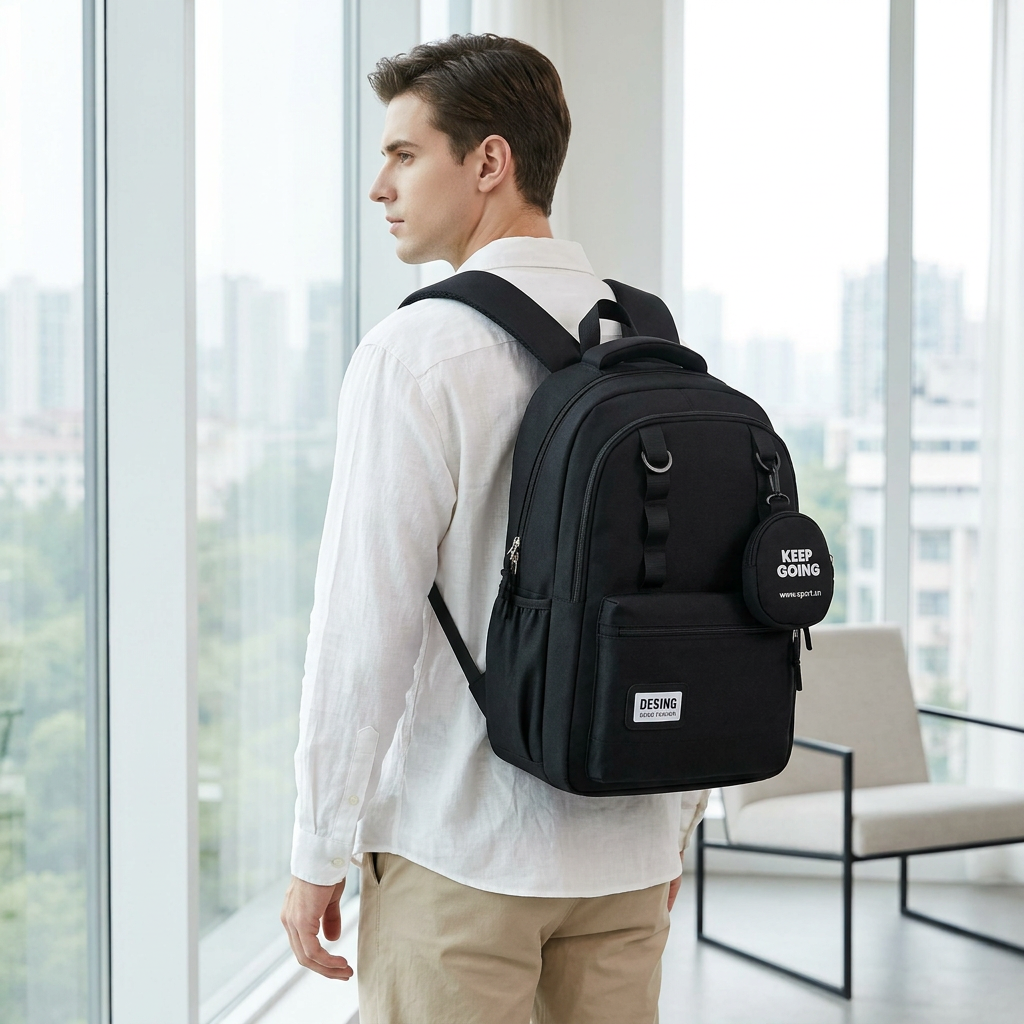 Mochila Escolar y de Viaje, 48x33x14 cm, 55042