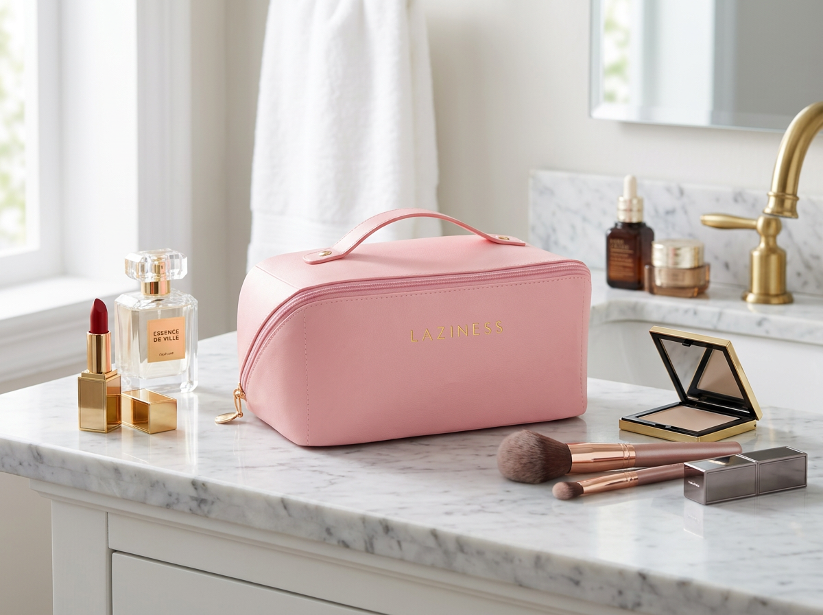 Bolsa de Maquillaje Grande para Viaje, Varios Colores, 53478