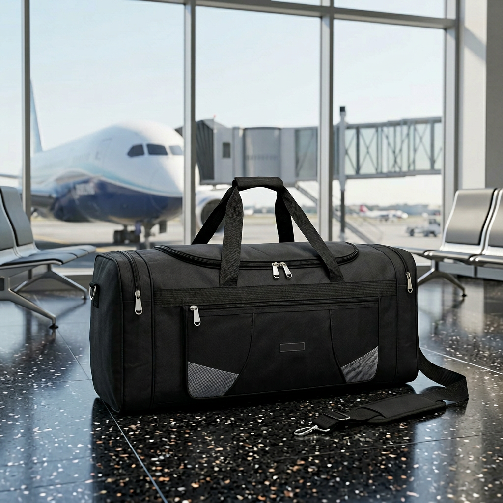 Bolso Deportivo de Viaje para Hombre 75x29x34 cm, En 3 Colores, 54838