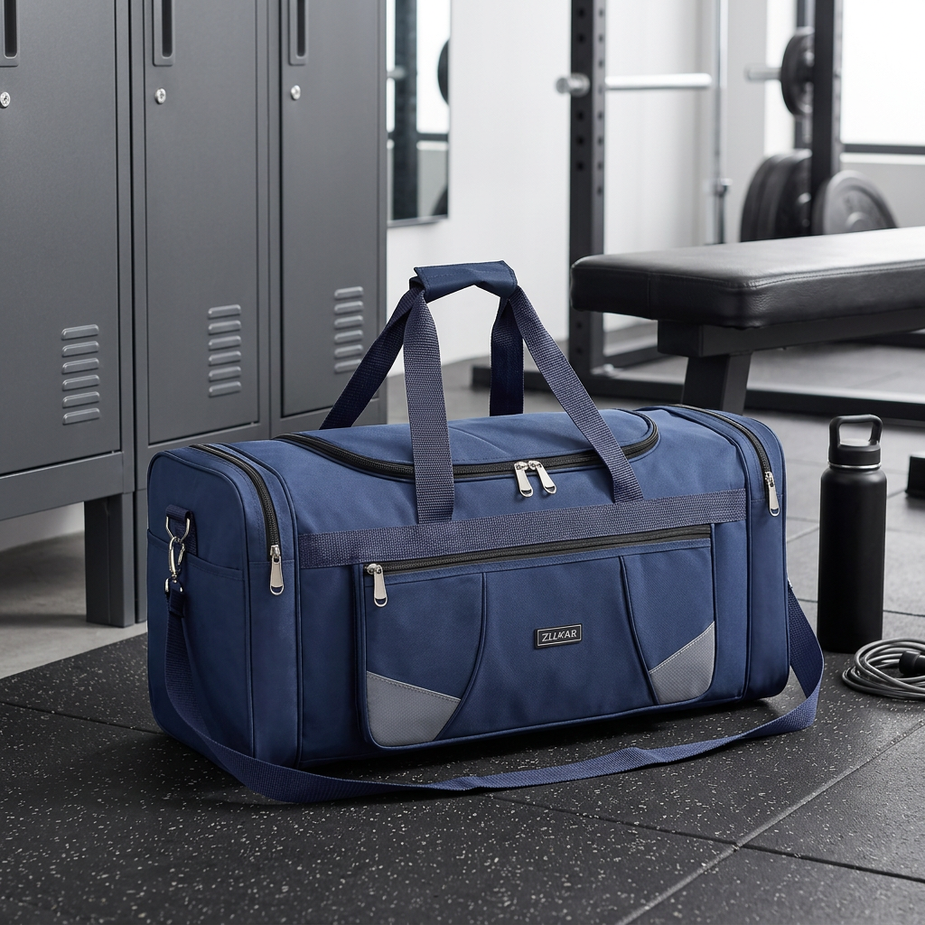 Bolso Deportivo de Viaje para Hombre 75x29x34 cm, En 3 Colores, 54838