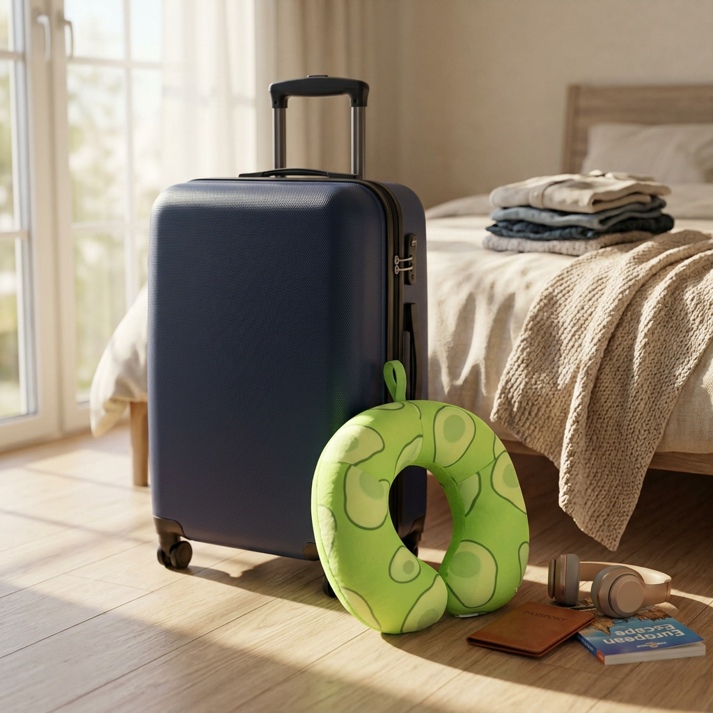 Almohada de viaje infantil para cuello, 53858