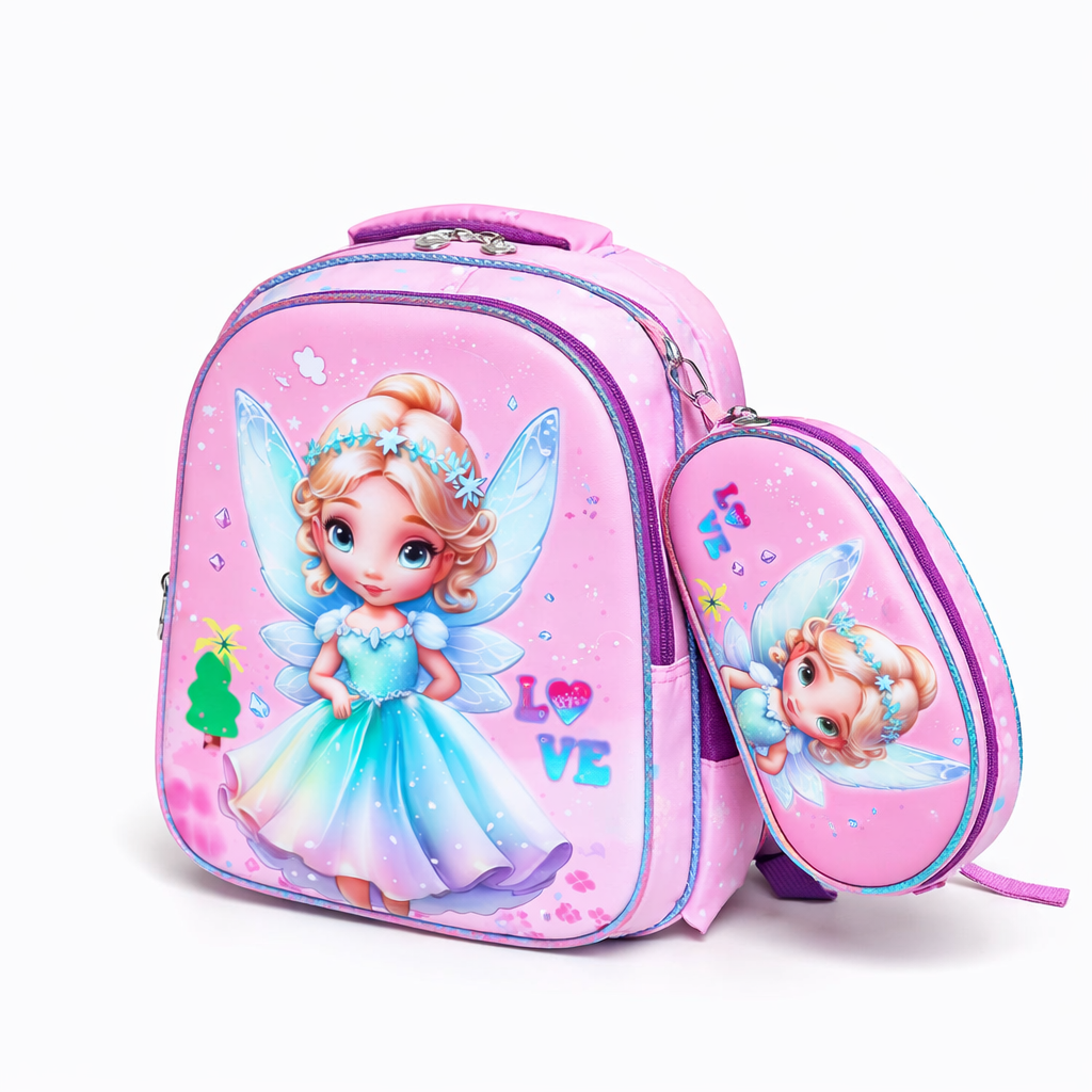Mochila Infantil Escolar 28x37x16 cm , 9 Diseños Diferentes, 54454