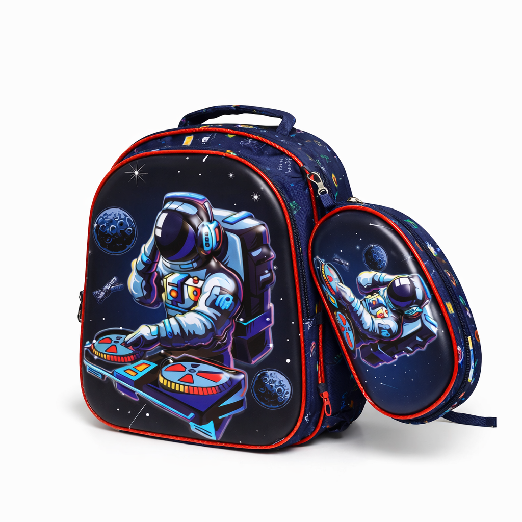 Mochila Infantil Escolar 28x37x16 cm , 9 Diseños Diferentes, 54454