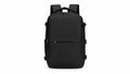 Mochila de Viaje Ajustable, Color Negro
