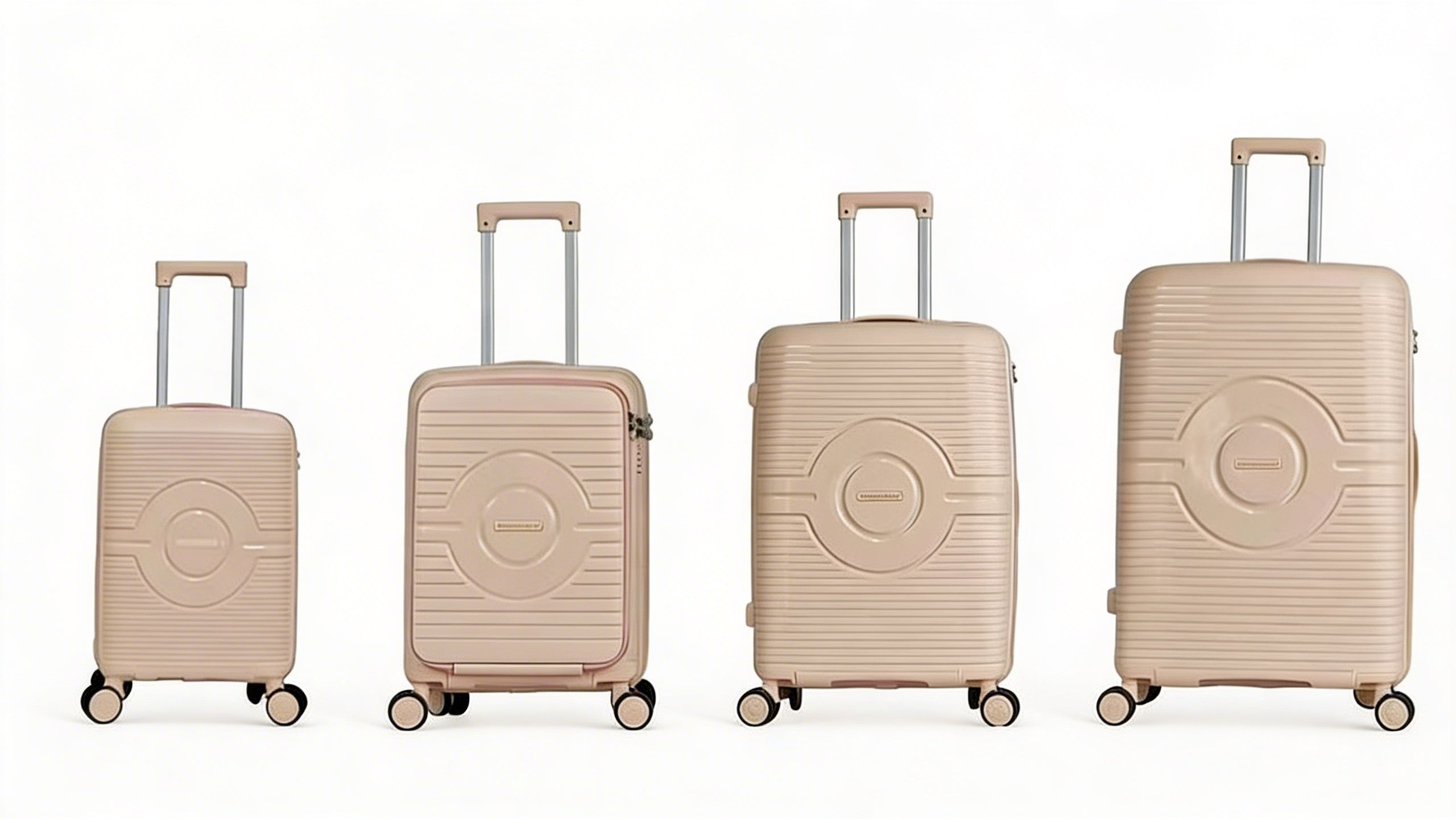 Juego de 4 Maletas de Viaje, Colores Diferentes PP2302-4