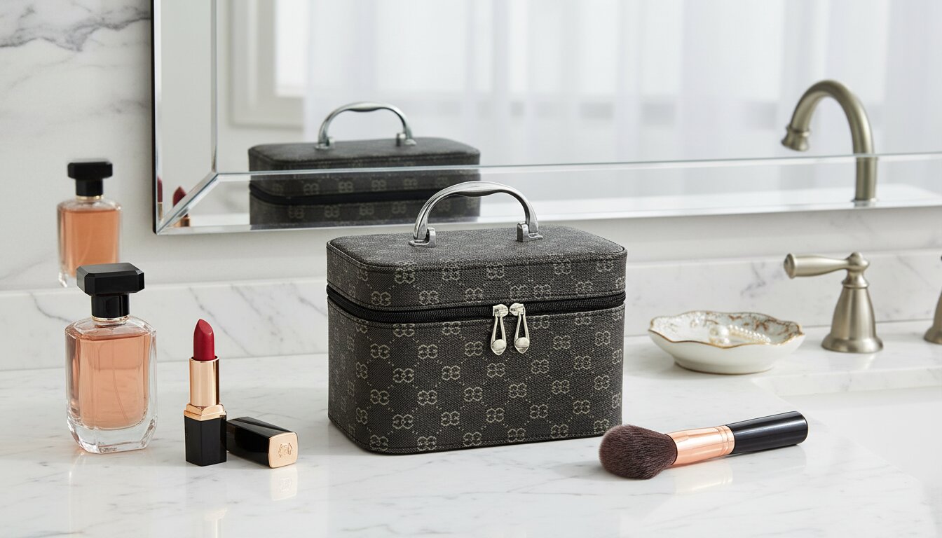 Organizador Portátil de Cosméticos de Viaje para Mujeres, Set de 3 Neceseres de viaje