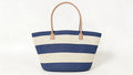 Bolso de playa grande de paja tejida vintage, 53x31 cm, Colores Diferentes 54182