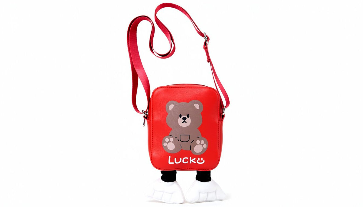 Bolso Infantil Osito – Mini Bolsa Cruzada 16x5x13cm Colores Variados