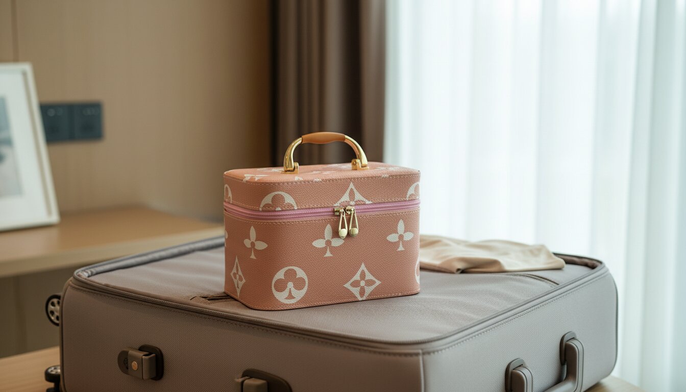 Organizador Portátil de Cosméticos de Viaje para Mujeres, Set de 3 Neceseres de viaje