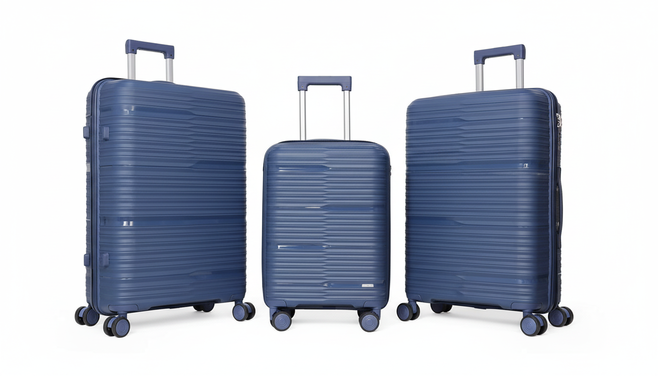 Juego de 3 Maletas de Viaje Rígidas – Grande, Mediana y Cabina, Colores Diferentes 213