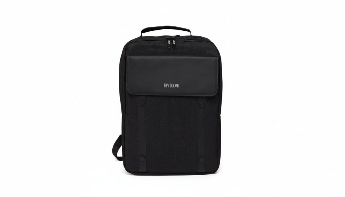 Mochila de Viaje Ajustable, Color Negro
