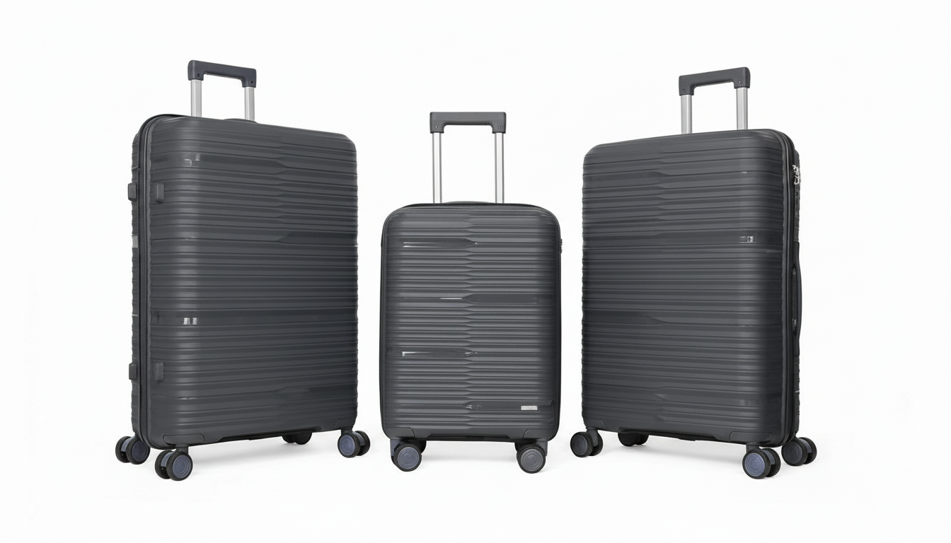 Juego de 3 Maletas de Viaje Rígidas – Grande, Mediana y Cabina, Colores Diferentes 213