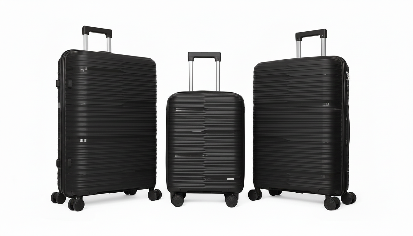 Juego de 3 Maletas de Viaje Rígidas – Grande, Mediana y Cabina, Colores Diferentes 213