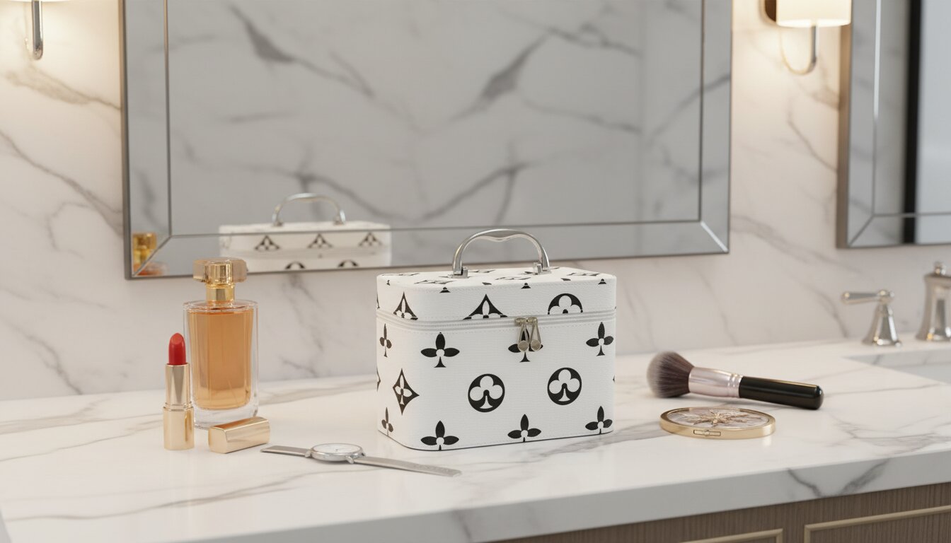 Organizador Portátil de Cosméticos de Viaje para Mujeres, Set de 3 Neceseres de viaje