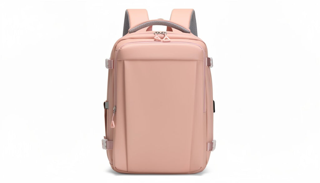 Mochila de Viaje Ajustable, Color Rosa